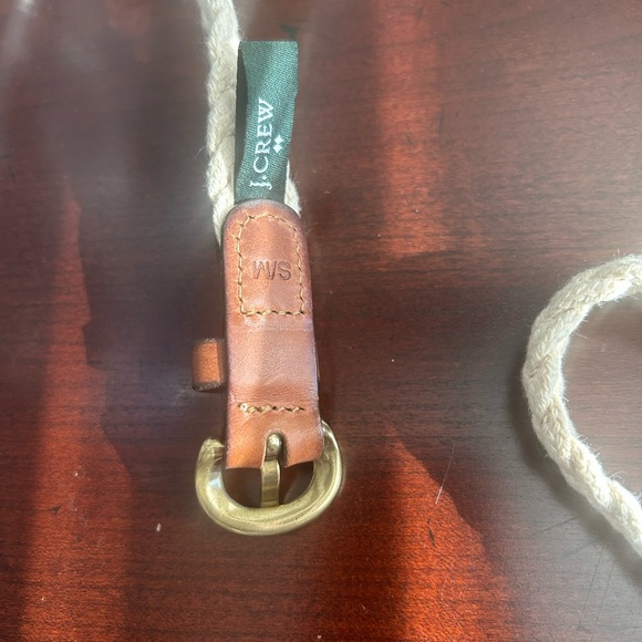 J Crew Women’s Cream Braided Belt - Size S/M - Picture 10 of 12